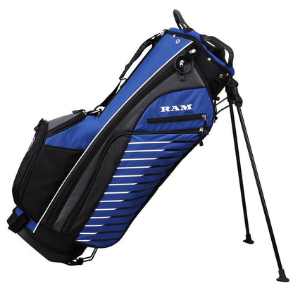Ram Golf SDX Mens Golf Clubs Set + Bag, Left Hand, Graphite/Steel