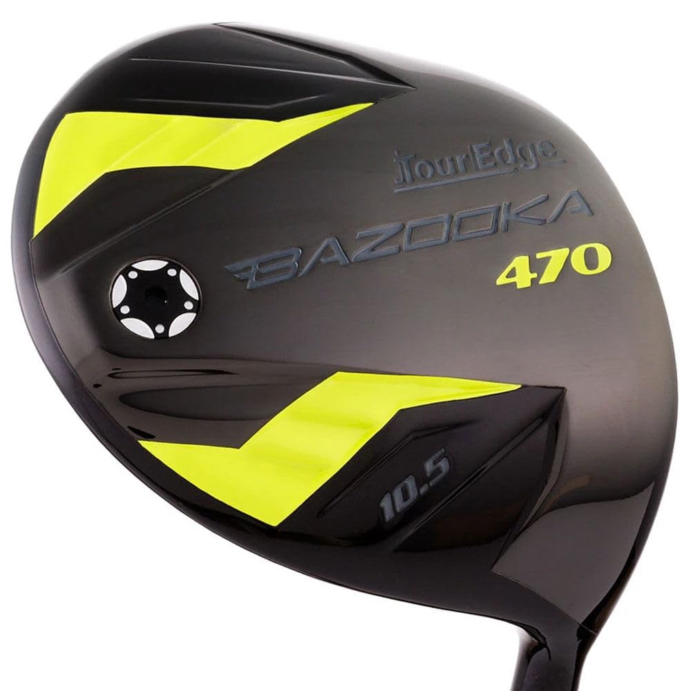 Tour Edge Bazooka 470 Complete Set (19 Pieces, Steel Uniflex) Black