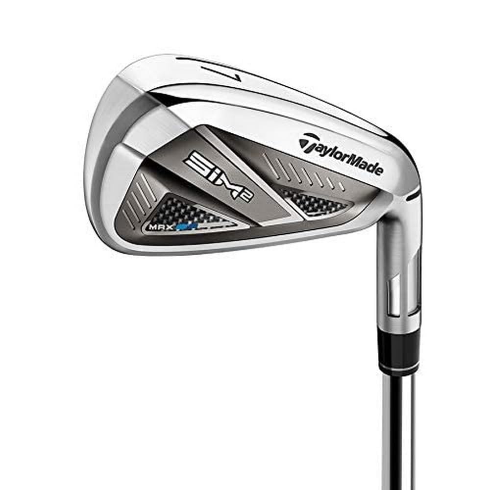 TaylorMade SIM 2 Max Iron Set Mens Right Hand Graphite Regular 5-PW, AW