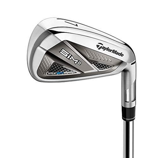 TaylorMade SIM 2 Max Iron Set Mens Right Hand Graphite Regular 5-PW, AW