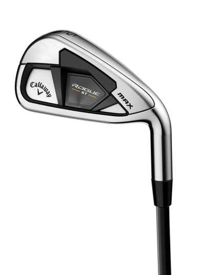 Callaway Golf 2024 Rogue ST Max Individual Iron (Left, Steel, Stiff, Approach Wedge)