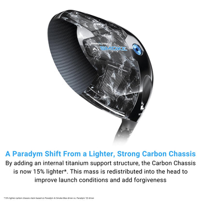 Callaway Golf Paradym AI Smoke Max Driver (Right Hand, 10.5 Degree, Stiff)